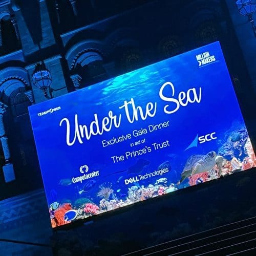 Dell Technologies Million Makers Under the Sea Gala Dinner for The Prince's Trust
