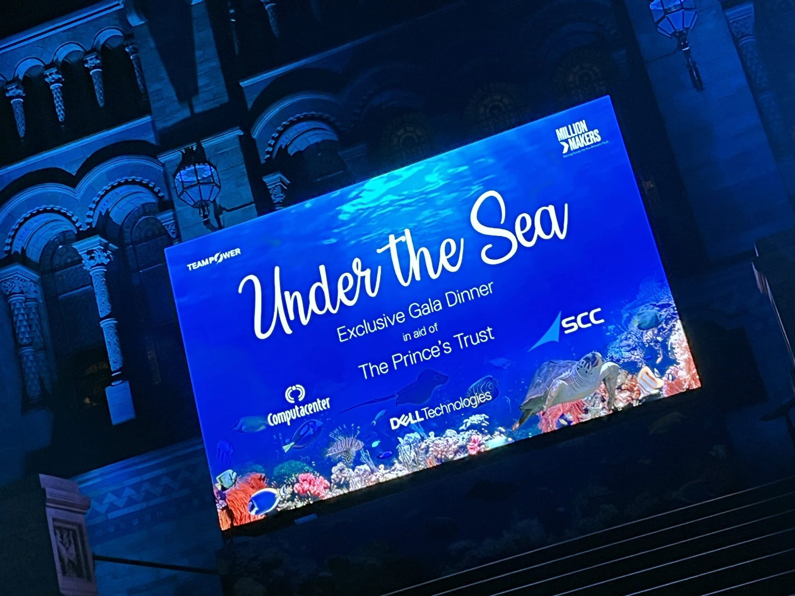Dell Technologies Million Makers Under the Sea Gala Dinner for The Prince's Trust